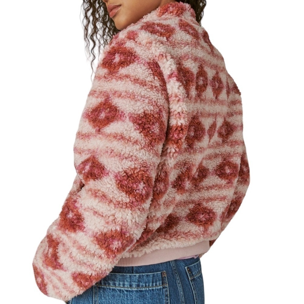 LUCKY Brand Hi-Pile Half Zip Pullover | Sz Medium